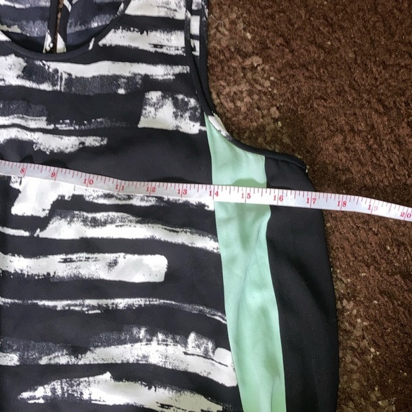 BCBGMaxAzria High Low Black and White Dress - Picture 10 of 11